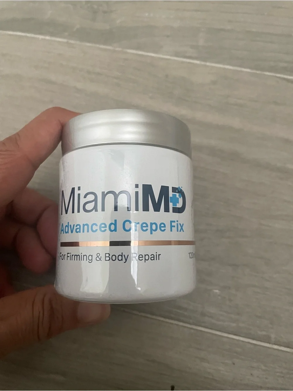 MiamiMD Advanced Crepe Fix Firming Body Repair Cream for Body, 4 fl oz